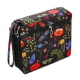 thumbnail image 2 of Organizador de Bolígrafos Bolsa de Acuarela Bolsa de Tela con 120 Ranuras Tres Capas con Correa de Asa Estuche de Lápices de Colores Portalápices para negro, 2 of 8