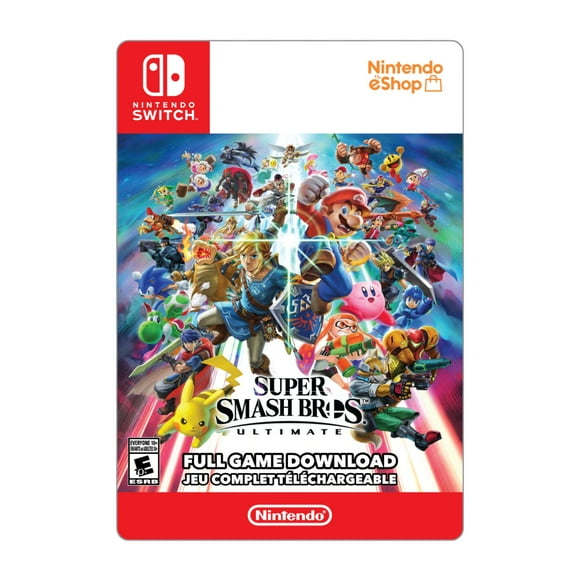 Nintendo Switch Super Smash Bros Ultimate $79.99 (Digital Code)