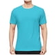 thumbnail image 2 of pstuiky Camisas de manga corta para hombre, Blusa deportiva informal de color liso con cuello redondo y manga corta elástica para hombre ropa de hombre xxl, 2 of 6