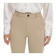 thumbnail image 2 of Pantalones de yoga VIMPEP de pierna recta con bolsillos, cintura alta, color caqui, XS, 2 of 6