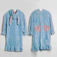 thumbnail image 1 of Pijama de pareja de dibujos animados de Stitch, camisón largo de lana coral de invierno para mujer, ropa para el hogar, forro polar grueso para hombre, 1 of 1