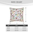 thumbnail image 2 of KLL Retro Style Decorative Throw Pillow Covers Velvet Soft for Couch Sofa Bedroom Living Room Outdoor (No pillow core)- 16"x16", 2 of 5