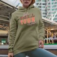 thumbnail image 2 of Just a Small Town Girl, Country Themed Merch Gift, Sand Hooded Sweatshirt or Hoodie, 2XL, 2 of 5