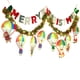 thumbnail image 2 of Adornos Navideños con Banderas, Cintas Brillantes, Adornos para Árbol de Navidad y Adornos Decorativos., 2 of 6
