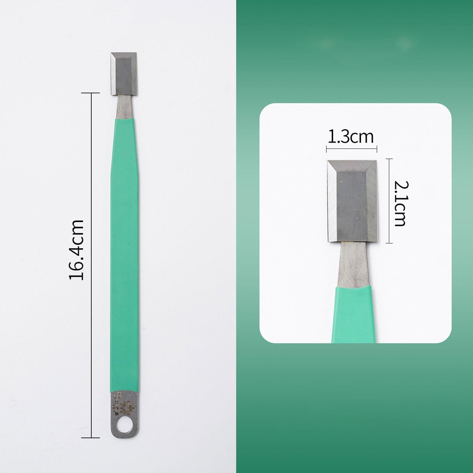 Pottery Sculpting Clay Modelling Tool Trimming Knife Tungsten Steel Ergonomic Handle for Artists and DIY Crafts