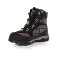 thumbnail image 4 of Regatta - Botas de Senderismo Hawthorn Evo con Cordones para Niños/Niñas (Negro, Verde Verano) Regatta UTRG8430_blacksummergreen, 4 of 6