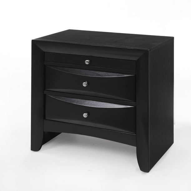 Ready for a stylish new tall nightstand or bedside table? acme furniture ireland nightstand black