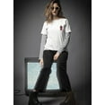 thumbnail image 2 of Win Witch Complement Women White T-Shirt, Female x-Large, 2 of 4