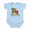 Sky Blue, variant on CafePress - MN: Spooning WI Infant Bodysuit - Baby Light Bodysuit, Size Newborn - 24 Months