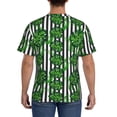 thumbnail image 2 of Rocae Palm Greenery for Men's Moisture-Wicking Crew Tee - T-Shirt for Sports, Outdoor Activities, and Casual WearLarge, 2 of 9