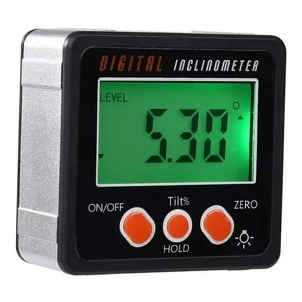 Wixey Digital Angle Gauge Type 2 with Magnetic Base and Backlight