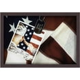 thumbnail image 5 of 4x3 Walnut Shadowbox Frame - Shadow Box Frame Interior Size 4x3 in by 1.5 in Deep - Walnut Frame is Made to Display Items Up to 1.5 in Deep! Includes Shatter Resistant Acrylic, Backing, Hardware, 5 of 8