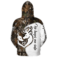 thumbnail image 2 of Lotusprinthandmade Personalized Valentine's Day He Keeps Me Wild Matching Couple Hoodie 3D (Lightweight) S-5XL Multicolor (S), 2 of 5