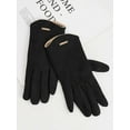 thumbnail image 2 of Gustave 2 Pairs Winter Gloves for Women Thermal Touchscreen Texting Windproof Warm Gloves Fleece Lined Elegant Suede Gloves for Cold Weather Outdoor, 2 of 7