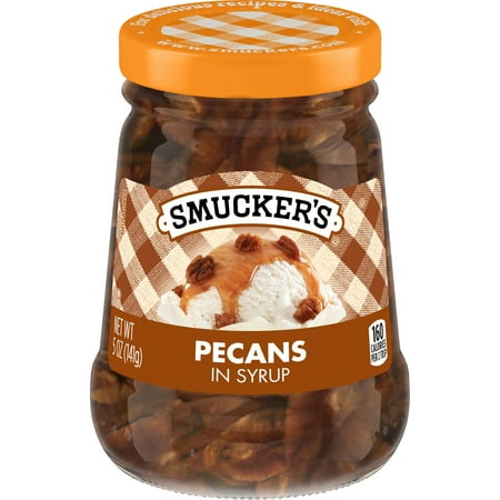 Smucker's Pecans in Syrup Topping, 5 Ounces