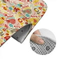 thumbnail image 5 of Honeii Colorful Chicken Pattern Bathroom Anti-Skid Pad Bathroom Mat Vintage Seamless Pattern Not-Slip Toilet Rug Set, 5 of 6