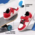 thumbnail image 4 of Zapatillas para Niños DREAM PAIRS TimberTot Blanco Rojo Talla 11, 4 of 5