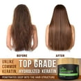 thumbnail image 4 of Herbishh After Color Shampoo Combo Contains Hair Color Shampoo Hair Dye 500ml Argan Oil 30ml Pro Keratin And Argan Hair Mask, Hair Straightening, Shine And Protection For Men And Women (Light Brown), 4 of 8