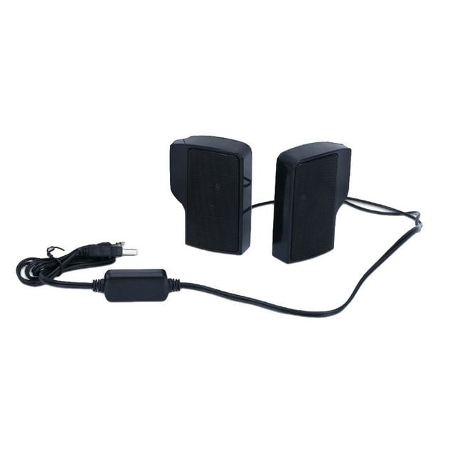 Unbranded Clip sur Haut-Parleur USB pour Ordinateur, Noir, Neuf, 1 Unité