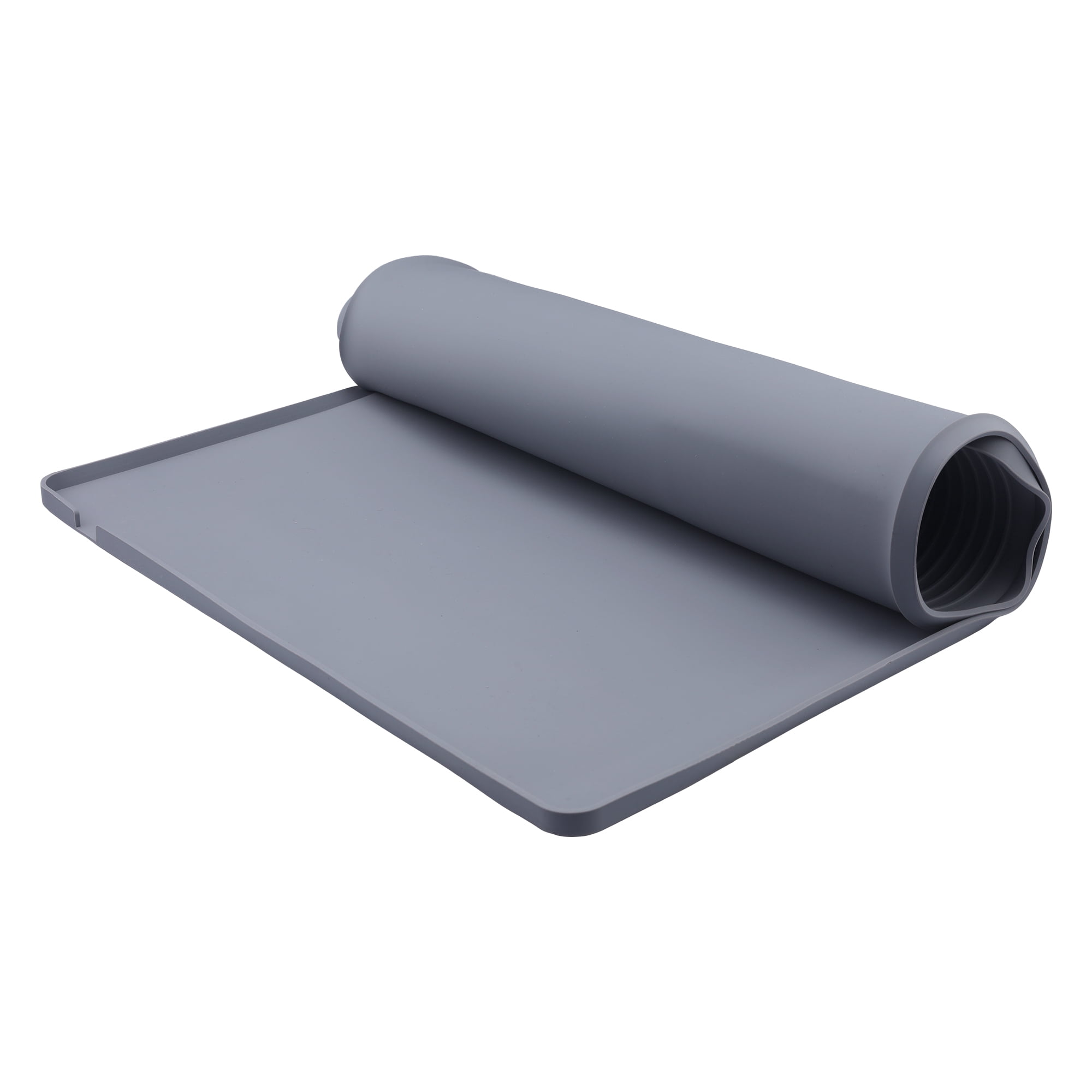 Unique Bargains Removable Bar Mat with Non-Slip Design Gray（2 in 1）
