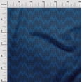 thumbnail image 2 of oneOone Cotton Flex Fabric Chevron Ikat Print Fabric By The Yard 40 Inch Wide, 2 of 4