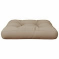 thumbnail image 3 of vidaXL Pallet Cushion Taupe 58x58x10 cm Fabric, 3 of 5