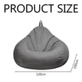 thumbnail image 5 of Funda para sillones puff de tela de primera calidad, garantía de por vida sin complicaciones para la decoración del hogar y la sala de estar, 5 of 5