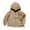 Beige, variant on Boys Hoodie Boys Sweatshirts Toddler Kids Baby Girls Boys Hooded Coat Jacket Outerwear Zipper Warm Winter Outwear