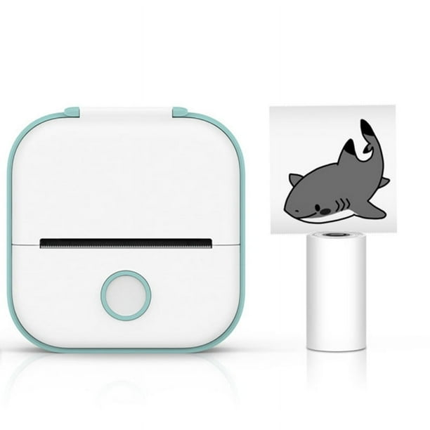 Mini Impresora de Calcomanías, Impresora Térmica Portátil, Máquina para Hacer Calcomanías Sin Tinta, Impresora Bluetooth, Impresora para Teléfono