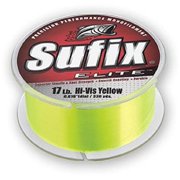 Sufix Elite 14 lb Fishing Line (Yellow, Size- 330 YD Spool)
