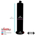 thumbnail image 6 of LeLuv 2.5 inch Diameter x 12 inch Length Wide Flange Penis Pump Cylinder with 18 inch Blue Silicone Hose & Fitting, 6 of 8
