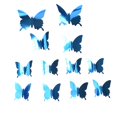 thumbnail image 2 of Fimosne 12Pcs Butterfly Wall Decals, DIY 3D Mirror Butterfly Stickers, Removable Wall Decals for Birthday Party Bedroom School Bathroom Living Room Decor, 2 of 4