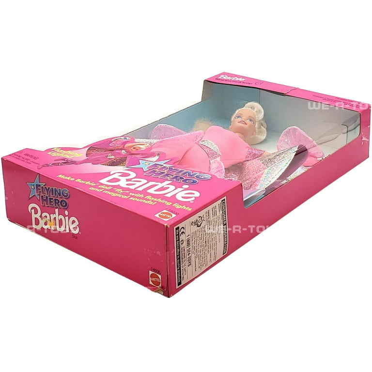 Flying Hero with Lights & Sounds Barbie Doll 1995 Mattel