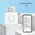 thumbnail image 2 of Zootealy Pocket Mini Printer for Students - Portable Thermal Printer for Printing Cross-border Incorrect Questions, with Study Material Tags and Question Search, Green Color (Includes 1 Roll of, 2 of 6