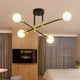 thumbnail image 3 of Nordic Sputnik Chandelier Lámpara cho Lámpara colgante Lámpara de iluminación luces Yuyangstore Lámpara de techo, 3 of 8