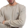 thumbnail image 3 of Lyle & Scott Chandail en Molleton Col Rond Teint Naturel pour Hommes, 3 of 4