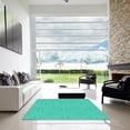 thumbnail image 6 of Ahgly Company Indoor Rectangle Patterned Light Sea Green Novelty Area Rugs, 8' x 10', 6 of 6