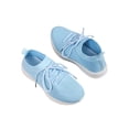 thumbnail image 3 of Frontwalk Ladies Athletic Shoes Lace Up Running Shoe Slip On Sneakers Fitness Workout Breathable Trainers Women Mesh Flats Blue 4.5, 3 of 8