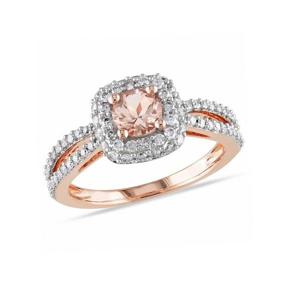 Everly Women's Morganite 14K Rose Gold Engagement Ring