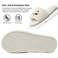 thumbnail image 5 of Ecetana Spooky Slides Halloween Slippers Soft Plush Cozy Open Toe Indoor Outdoor Fuzzy Slippers Gifts For Girls Women, 5 of 7