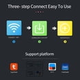 thumbnail image 4 of Sensor Intelligent WiFi Door Sensor Window Alarm Compatible with Alexa and  Home Wireless Control Tool for Door and Window, 4 of 7