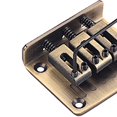 thumbnail image 2 of Puente de guitarra de con perillas de de llave shamjiam Cigar Box Tremolo Bridge, 2 of 9