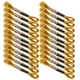 thumbnail image 5 of 24 Uds Hilo De Bordar Punto De Cruz Hilo Trenzado Dorado Brillante Hecho A Mano Ovillos De Algodón, 5 of 7