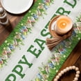 thumbnail image 3 of Spring Easter Table Runner 60 Inches, Easter Eggs Bunny Truck Botanical Wooden Bed Runner Dresser Scarves Tabletop for Indoor Outdoor Parties/Ceremony/Banquet, 13" x 60", 3 of 8