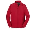 thumbnail image 3 of Port Authority Core Soft Shell Jacket J317 - Rich Red - 3XL, 3 of 4