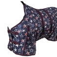 thumbnail image 2 of Showman Star-Spangled Mesh Fly Sheet - Large Pony/Small Horse (56" - 62"), 2 of 2