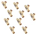 thumbnail image 2 of 5x 2 x Latón Tee Conector T Joiner Barb Accesorios para Tubería Tee Connector para Aire s Tubos Macarena Adaptador de púas de latón, 2 of 7
