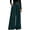 Green, variant on VEKDONE Womens Dress Pants High Waisted Pleated Wide Leg Slacks Summer Solid Color Flowy Business Work Long Pants Trendy Suit Pants with Pockets Beige M