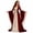 Vermilion, variant on Sorvello Women's Velvet Square Neck Bell Sleeve Maxi Dress Medieval Renaissance Court Gown Plus Size Lace Up Halloween Cosplay Costume for Women Vermilion XXXL