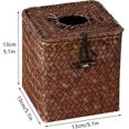thumbnail image 2 of Cube Tissue Box Cover Woven Square Tissue Box, 2 of 5